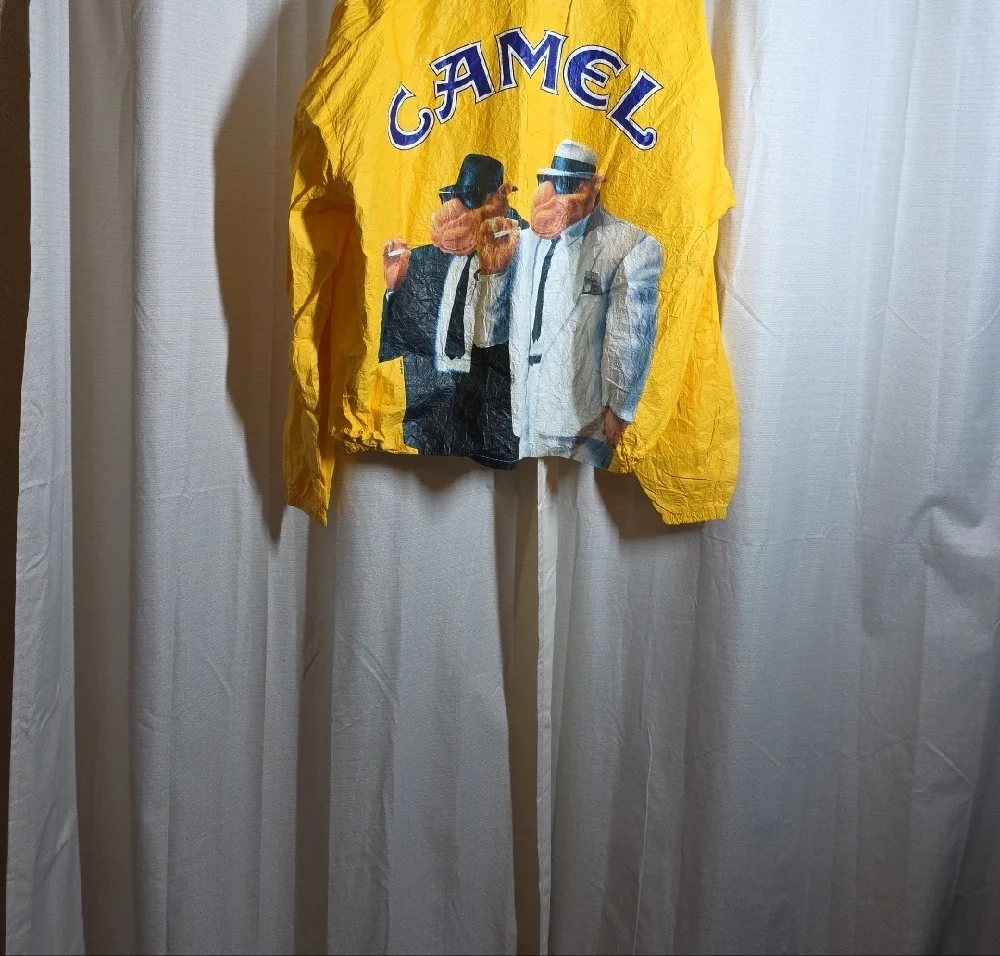 Camel Cigarette Promo Yellow Zip-Up Jacket - Picture 4 of 4